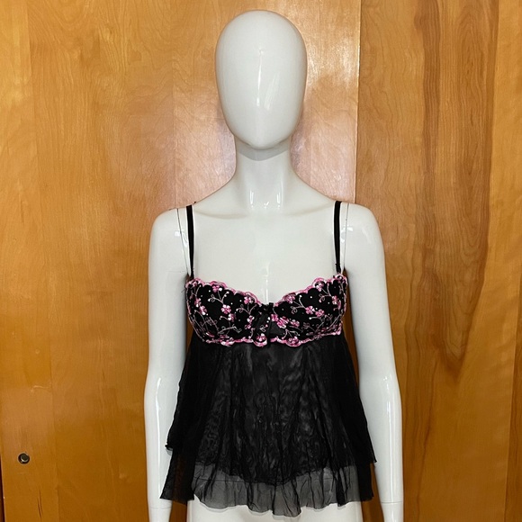 Victoria's Secret Other - Rare Victoria’s Secret Sexy Little Things 2006 Floral Lingerie Top Size 34B